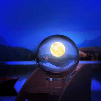 80mm Lensball skaidraus Stiklo Kristalų Gydymo Srityje Fotografijos Rekvizitai Dovanos naujas Dirbtinis Kristalas Dekoratyviniai Rutuliai Kinų Stiliaus