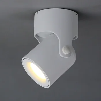 Aisilan LED Lubų šviestuvas Spot Light Downlight paviršinės Montuotės COB Foninis apšvietimas Reguliuojama 180 Laipsnių Fojė, Kambarių Šviesos