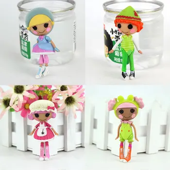4pcs 1, 3Inch Originalūs ĮRAŠAI Lalaloopsy Mini Lėlės Mergaitėms Dovanų