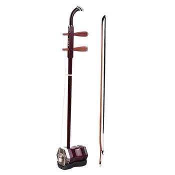 Solidwood Erhu Kinijos 2-string Smuikas Smuiku Styginis Muzikos Instrumentas, Tamsiai Kavos