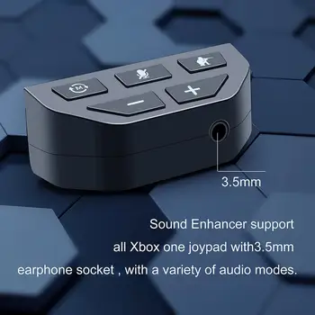 Garso Stipriklis Xbox Vienas Duomenų Valdytojas Garso Stipriklis Stereofoninę Laisvų Rankų Įrangą, Audio Adapteris, Skirtas 