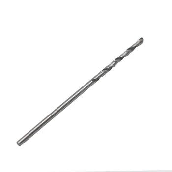 10vnt Karbido Twist Drill 0,5 mm, 0,6 mm 0,7 mm 0,8 mm 0,9 mm 1mm, 2mm 3mm Tiesiu Kotu Mini Grąžtai Įrankis Metalo