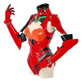 EVA Cosplay Ver Versija Asuka Langley Soryu Cosplay Kostiumų Moteris Seksuali Suknelė Jumpsuits Anime Kostiumų Komplektai