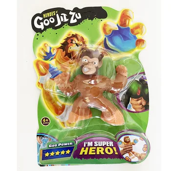 Karšto GOO Jit Zu Herojus Plonas Žaislas Mielas Minkštas Gyvūnų Liūtas Ryklys Krokodilas Orangutan Neprivaloma Anti Stresas Išspausti Lėlės, Žaislai Squishys
