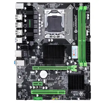 HUANANZHI X58 Pro motininę kompiuterio aparatūros plokštė bundle su Xeon CPU W3570 3.2 GHz, 6 heatpipes radiatorius RAM 16G(2*8G)