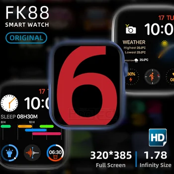 Smartwatch FK88 Smart Žiūrėti 1.78 colių Full Screen 