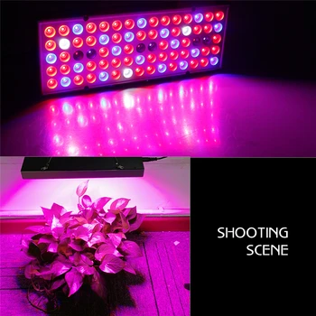 Yabstrip LED grow lempa Fito Lempos Visą Spektrą LED augimo Šviesos 75LEDs 25W 2835 Chip patalpų Šiltnamio efektą sukeliančių fitolamp augalų lempos