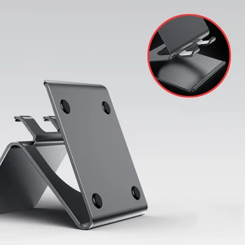 Xnyocn Universalios Aliuminio Stovas Stalinis Laikiklis Xiaomi Mobiliojo Telefono Laikiklis iPhone Metalo Tablečių Stovėti 