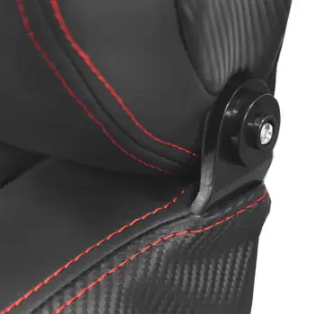 2vnt Nustatyti Sporto Stiliaus Lenktynių Sėdynės PVC Oda Reclinable Kibirą Sėdynė su Slankikliu, Universalus Tinka Daugumai Transporto priemonių
