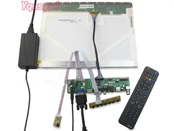 Yqwsyxl Su garsiakalbiu Rinkinys LTN154X3-L01 TV+HDMI+VGA+AV+USB LCD LED ekrano Valdiklio Tvarkyklę Valdyba