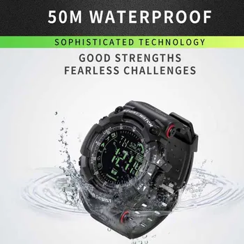 Sporto Smart Watch Vyrai Profesinius Vandeniui 5ATM 