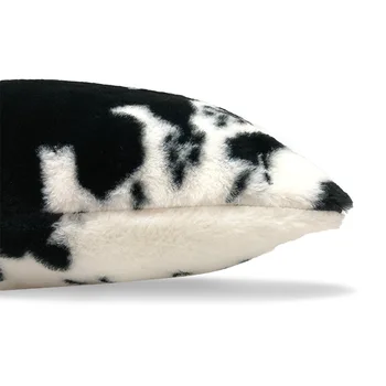 Gyvūnų Modelio Karvė Grūdų Spausdinimo Pagalvėlė Padengti Prabanga Dirbtiniais Triušio Kailio Pagalvės užvalkalą Apdailos Sustiprinti Atveju 45x45 50x50cm
