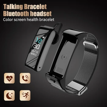 B6 Daugiafunkcinis Širdies Ritmo Tracker Smart Watch 