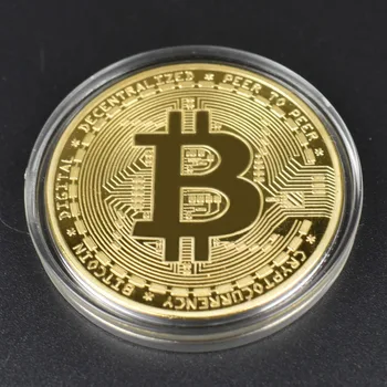 Prabangių Dovanų Dėžutė Pakuotės BitCoin Tiek monetos Cryptocurrency Su Rankinę Dovanų Dėžutė Dovanų Draugui