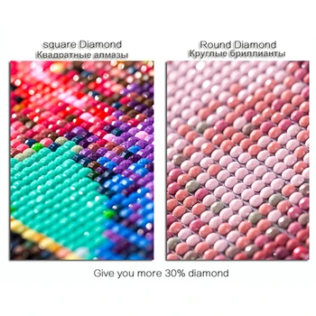 5d diamond tapybos diydiamond skausmas kvadratiniu/Apvalus Gręžimo Seaworld Mielas Siuvinėjimas Kryželiu 3D Namų Dekoro Diamond Tapyba