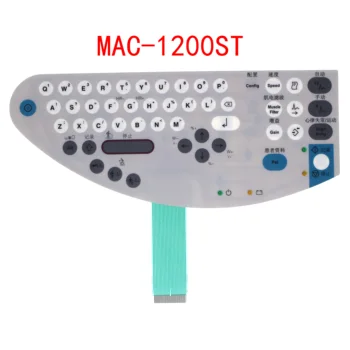 Novo Teclado Teclado de Membrana Filme Para GE MAC1200 MAC-1200ST EKG Maquina