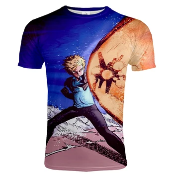 Vienas Smūgis Man 3D Atspausdintas vyriški T-shirt Pavasario Vasaros Mados O-Kaklo Streetwear Marškinėlius Sporto Atsitiktinis Vyras Hip-Hop Teeshirt Viršūnės