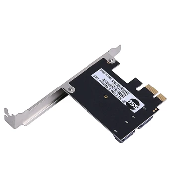 PCIe PCI Express į SATA3.0 2-Port SATA III 6G Valdytojas Plėtimosi Kortelės Adapterį K1AA