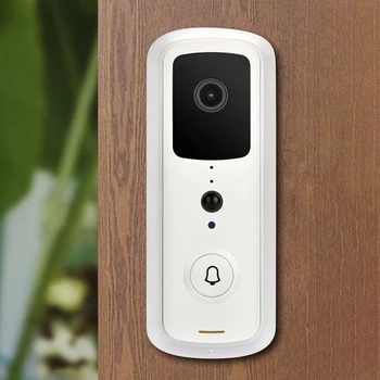 Bevielį Durų Skambutį WiFi Vaizdo Išmaniųjų Telefonų Nuotolinio Stebėjimo Domofonas Mažos Galios Doorbell Vaizdo Kamera-M25