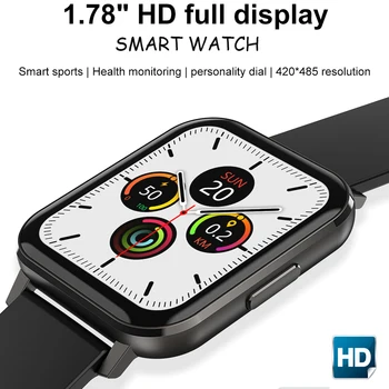 2020 Naujas Smart Watch Vyrų IP68 Vandeniui Mados jutiklinių 1.78 colių HD Ekranas, Smartwatches Moterims skirta 