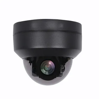 8MP IP Kamera Lauko POE PTZ 4X priartinantis Objektyvas IR Naktinio Matymo Vaizdo Stebėjimo MINI Dome Kameros H. 265 ONVIF