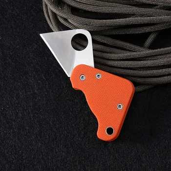 Nešiojamų mini peilis G10 rankena EDC unboxing įrankis lauko nuotykius praktinių medžioklės cutte kempingas savigynos lankstymo peiliai