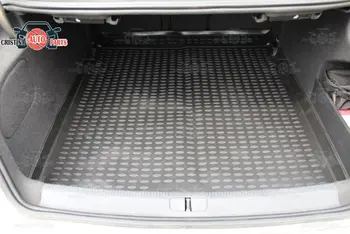 Bagažo skyriaus kilimėlis Volkswagen Passat CC 2009 m.~2016 bagažo skyriaus grindų kilimėlių ne slydimo poliuretano purvo apsaugos, vidaus reikalų kamieno automobilių stilius