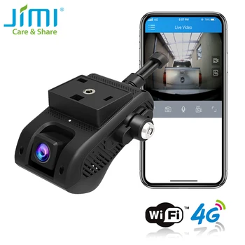 JIMI JC400P 4G Paslėpta Vaizdo Kamera 1080P Dual Live Stream Dashcam GPS Kelio Nuotolinio Stebėti DVR Kamera Diktofonas Pagal PROGRAMĄ PC, Embedded