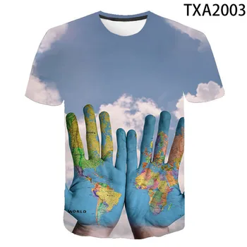 Streetwear Mados Hip-Hop Marškinėliai Vyrams, Moterims, Vaikams, Travis Scotts ASTROWORLD T-Shirt Cool 3D Spausdinimo Berniukas Mergaitė Vaikai Viršūnes Tees