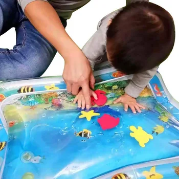 Kūdikiams, Vaikams, Vandens Žaisti Mat Žaislai Playmat Bamblys Įdomus Veikla, Žaisti Žaislas Minkšta Pagalvėlė Pripučiami Vandens Padas