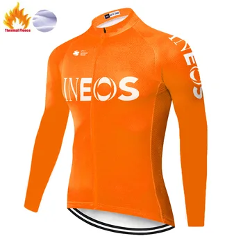 2020 roupa ciclismo masculino ineos dviračių jersey ilgomis Rankovėmis vyrams, vasarą, žiemą dviračiais drabužių MTB Dviratį maillot ciclismo