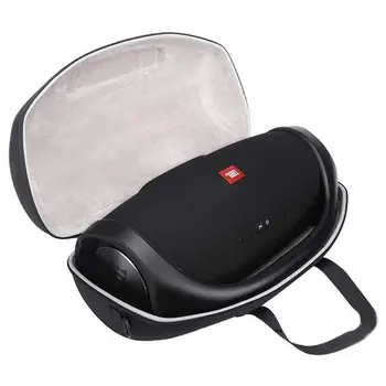Už JBL Boombox Portable Bluetooth atsparus Vandeniui Garsiakalbis Atveju Sunku Atlikti Maišelis apsauginėje dėžėje (Juoda)