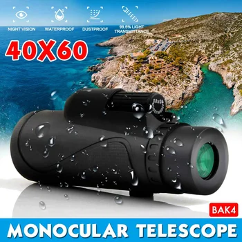 40x60 Naktinio Matymo Nešiojamų Dėmesio Teleskopai, Monokliai Lauko Technologijų Tepimas Monokliai Takas Kamera, Žygiai, Medžioklės, Kelionės