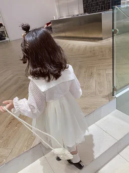 Mihkalev vaikų pavasario drabužių 2020 vaikai suknelės mergaitėms ilgomis rankovėmis princesė suknelės vaikams, ilgomis rankovėmis drabužius kostiumas