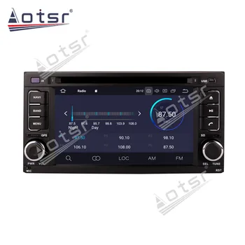 Dėl Subaru Forester Impreza 2008-2013 M. Automobilio Multimedijos Radijo Grotuvas Stereo Android10 DSP 7inch IPS Ekranas, Garso GPS Navi galvos vienetas