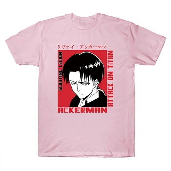 Harajuku Marškinėliai Ataka Titan T Shirts Tees Marškinėliai Topai Trumparankoviai Estetinės Japonų Anime Marškinėliai Topai