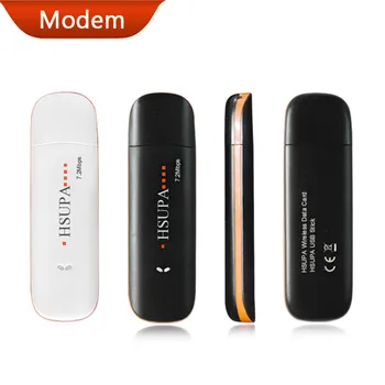 3G Modemas 7,2 Mbps Išorės Judriojo Plačiajuosčio ryšio Atrakinta Universalus Belaidis HSUPA HSDPA USB Dongle Paramos SIM Lizdas