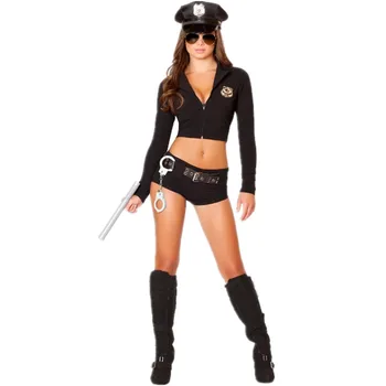 Nauja Seksuali Dirbtiniais Odos Fantasia Moteris Policijos Kostiumai Naujus Moteriškus Policininkas Antrankiai Holloween Cosplay Kostiumų Vaidmuo Žaisti Policininkus Catsuits