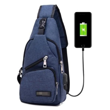 USB Įkrovimo Pečių Maišą Lauko Krepšiai Atsitiktinis Vandeniui Įstrižainės Messenger Bag Maišus 2020 Karšto Pardavimo
