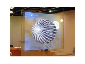 1.524mx1m Holografinis atbulinės Projekcijos Plėvelė ,Lipni, Skaidri, atbulinės Projekcijos Folijos už lango ekrane