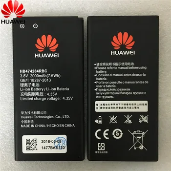 3.8 V 2000mAh HB474284RBC Už Huawei Honor 3C Lite C8816 C8816D G521 G615 G601 G620 Y635 Y523 Y625-U32 Y625 Y625-U51 Baterija