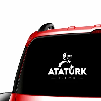 Karšto Parduoti Mielas Turkija Mustafa Kemal Ataturk Automobilių Lipdukai Priedai Vinilo Motociklų Lipdukas, PVC 20cm*14cm