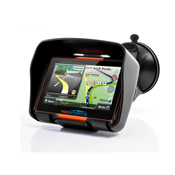 Fodsports 4.3 Colių atsparus Vandeniui Bluetooth Moto GPS Navigatorius Motociklo gps navigatorius Nemokamai Žemėlapiai, 256M RAM, 8GB Flash