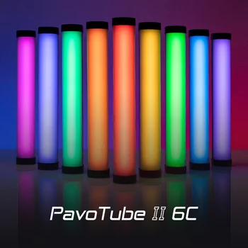 Nanlite PavoTube II 6C LED RGB Kamera, Šviesos, Nešiojami Delniniai Fotografija Apšvietimo Stick BMT Režimu Nuotraukų, Vaizdo Minkštas vaizdo Lemputė