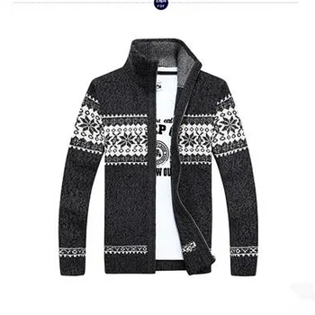 2020 Naujas Mados Prekės Ženklo Megztiniai Vyrų Megztinis Storas Slim Fit Džemperiai Trikotažas Aukščiausios Klasės Žiemos Korėjos Stiliaus Atsitiktinis Mens Drabužiai