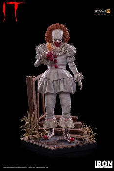 JI Pennywise JĄ Joker Stephen King Geležies Studios PVC Veiksmų Skaičius, Kolekcines, Modelis Žaislas