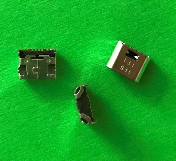 500pcs Micro Mini USB lizdas kištukinis lizdas Samsung Galaxy Core Premjero G360 G361F Tab E T560 T561 doko jungtis įkroviklio Įkrovimo lizdas
