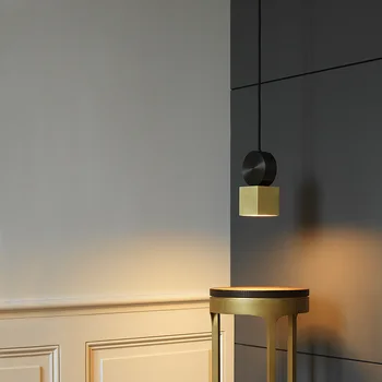 Šiaurės restoranas liustra modernaus minimalistinio dizaino kambarį naktiniai koridoriaus asmenybės kūrybinio modelio kambarys, baras chandelie