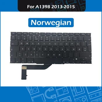 Nešiojamas A1398 Pakeisti Klaviatūrą AR arabų NR. norvegijos HU vengrijos CH Šveicarijos Išdėstymą 
