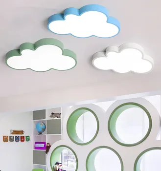LED Debesis, vaikų kambarys liustra Apšvietimo, patalpų, namų lubų dekoro kelių spalvų šviestuvo flush mount lubų šviestuvai
